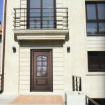 puertas aluminio para fachadas