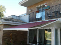 toldos aluminio terraza jardin